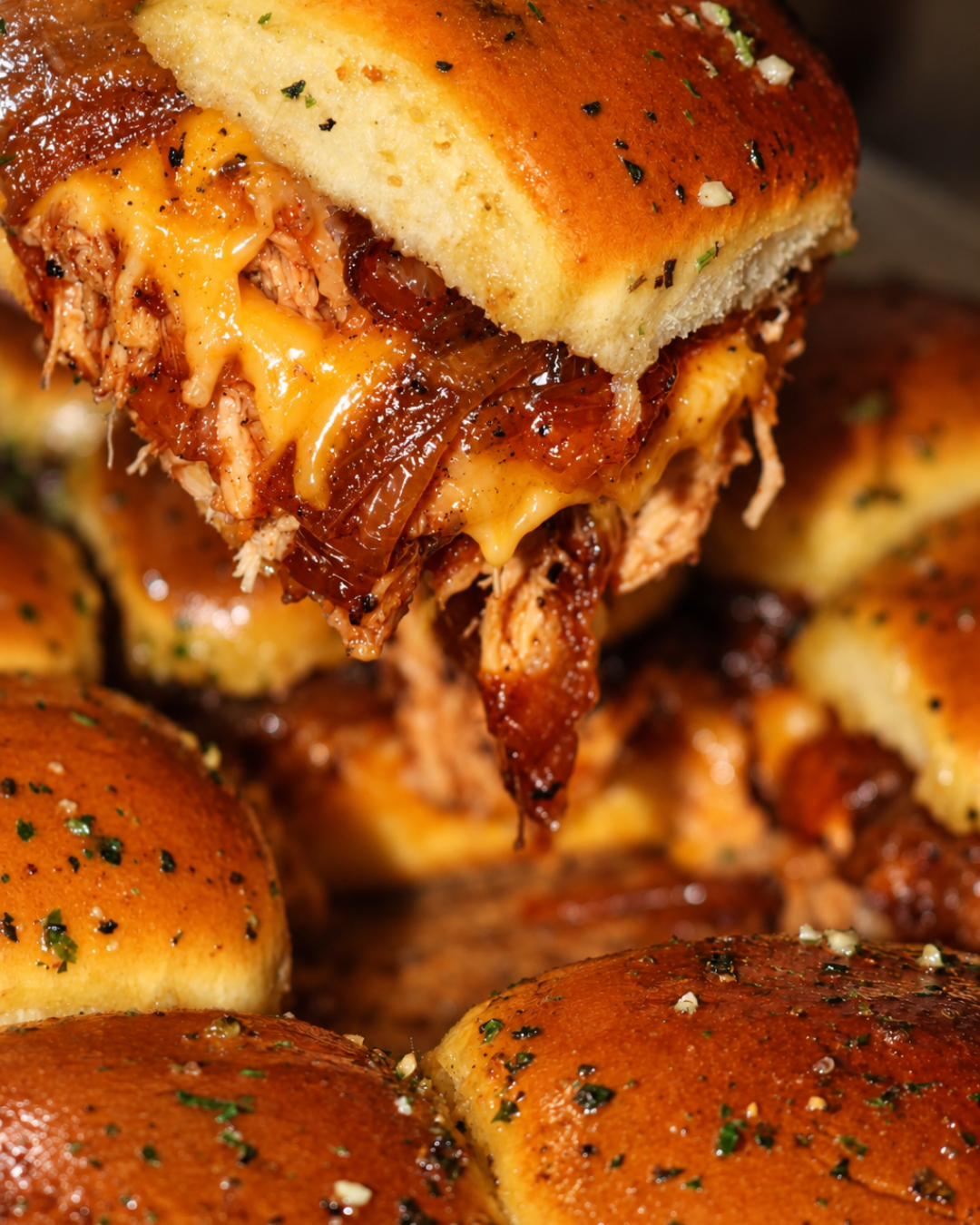 Chicken BBQ sliders